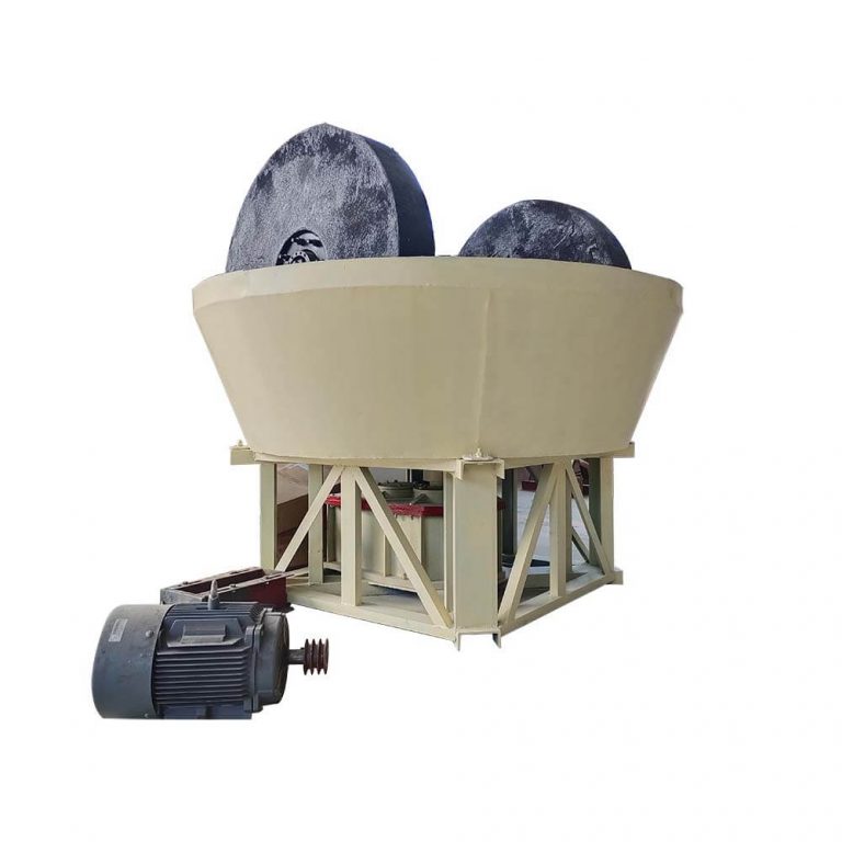 Wet pan mill