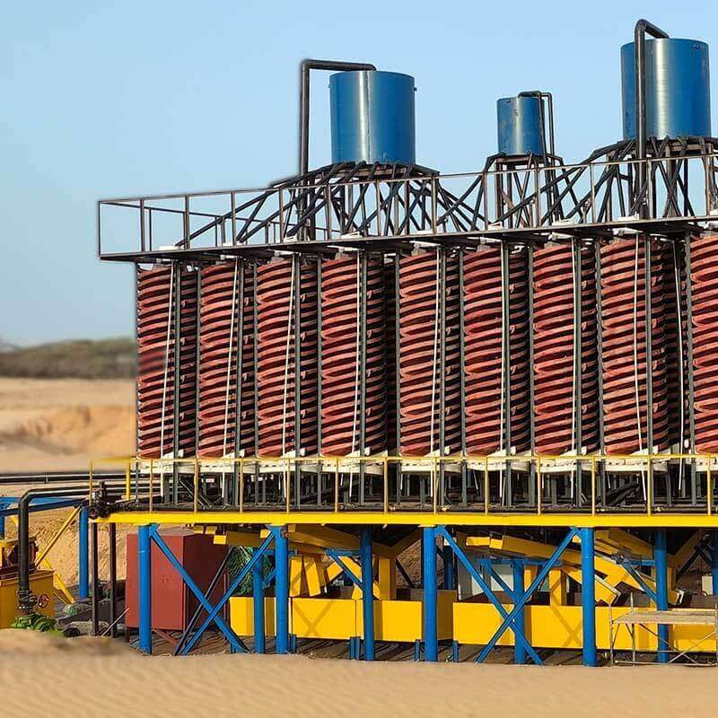 spiral chute