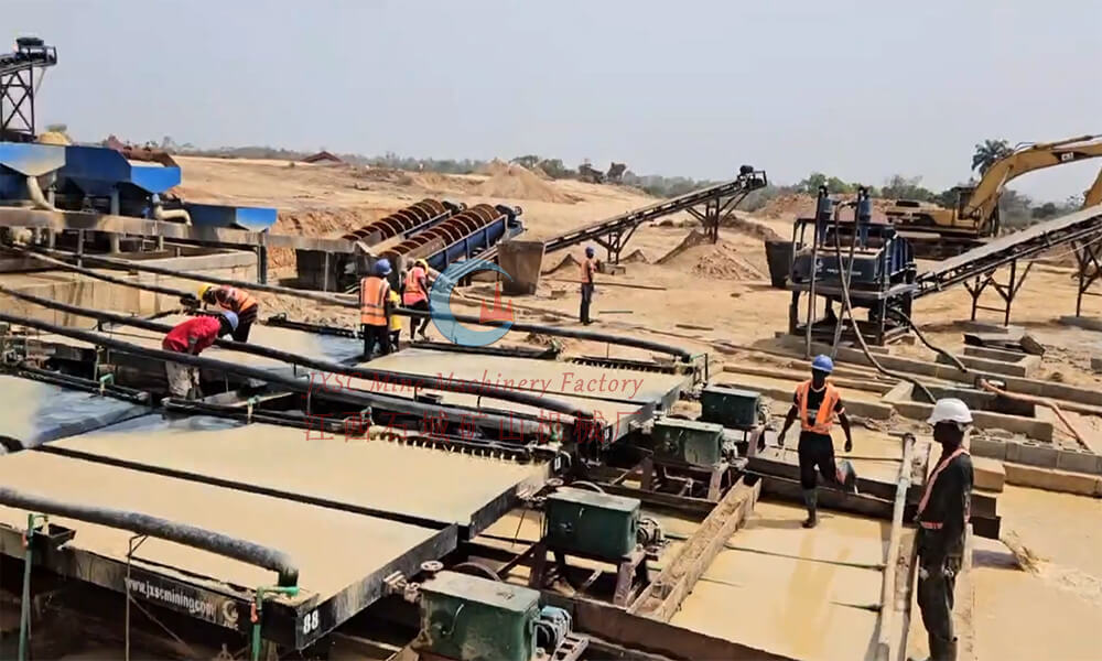 100TPH Alluvial Tin Ore Gravity Separation Plant