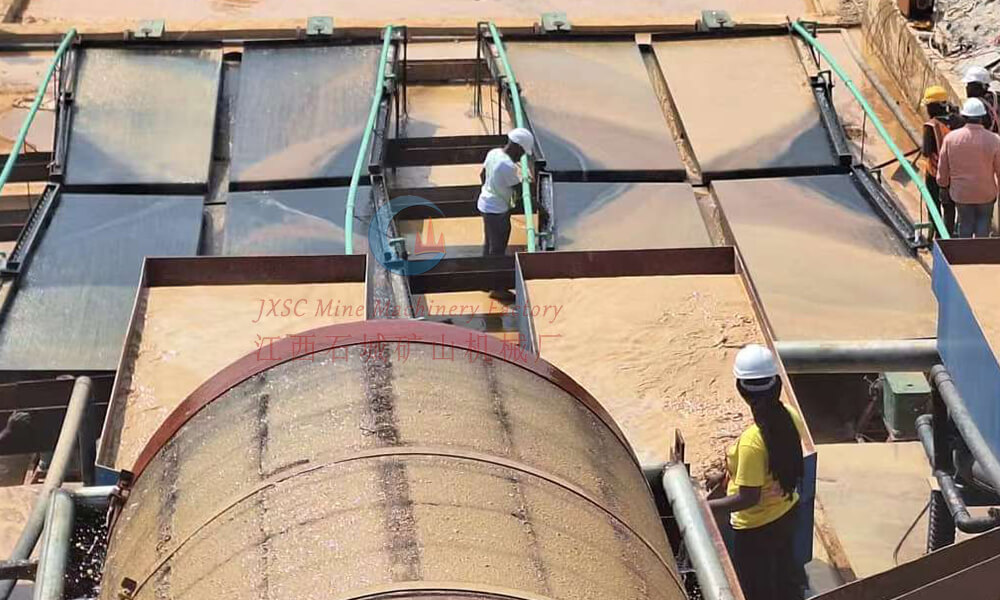 100TPH Alluvial Tin Ore Gravity Separation Plant