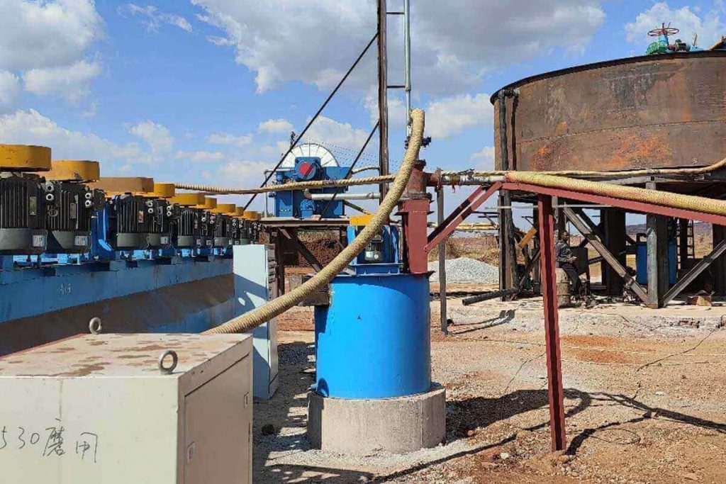 120TPD spodumene beneficiation line in Zimbabwe