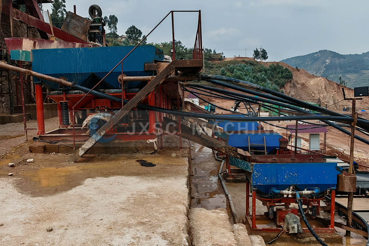 150TPH Tantalum Tin Ore Recovery Process Plant In Rwanda