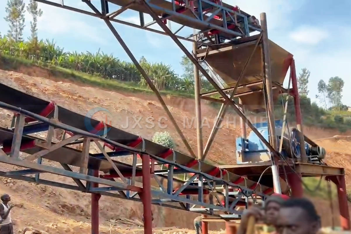 150TPH Tantalum Tin Ore Recovery Process Plant In Rwanda