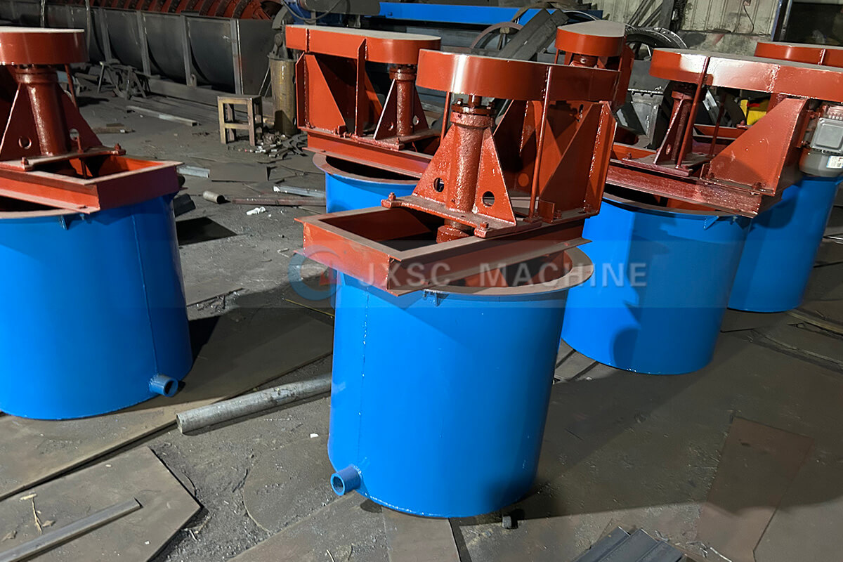 1TPH (12TPD) Stibnite Antimony Flotation Plant-Mixing tanks