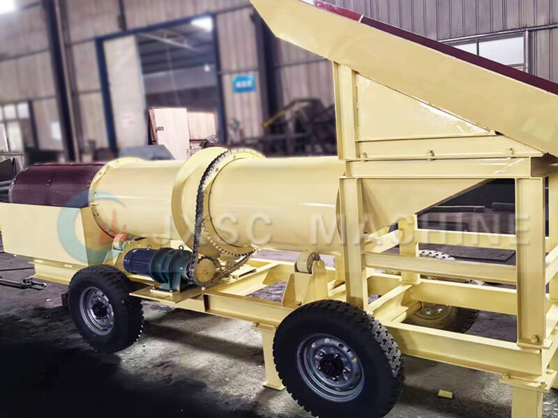 trommel scrubber