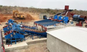 200 TPH Placer Gold Mixed 20TPH Rock Gold Processing Plant