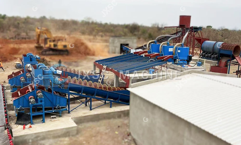 200 TPH Placer Gold Mixed 20TPH Rock Gold Processing Plant