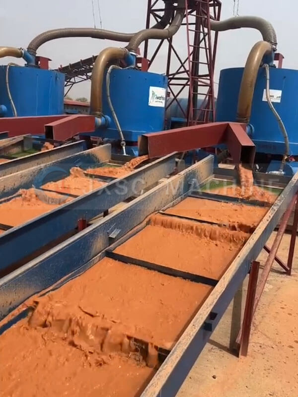 200 TPH Placer Gold Mixed 20TPH Rock Gold Processing Plant-Centrifugal Concentrator