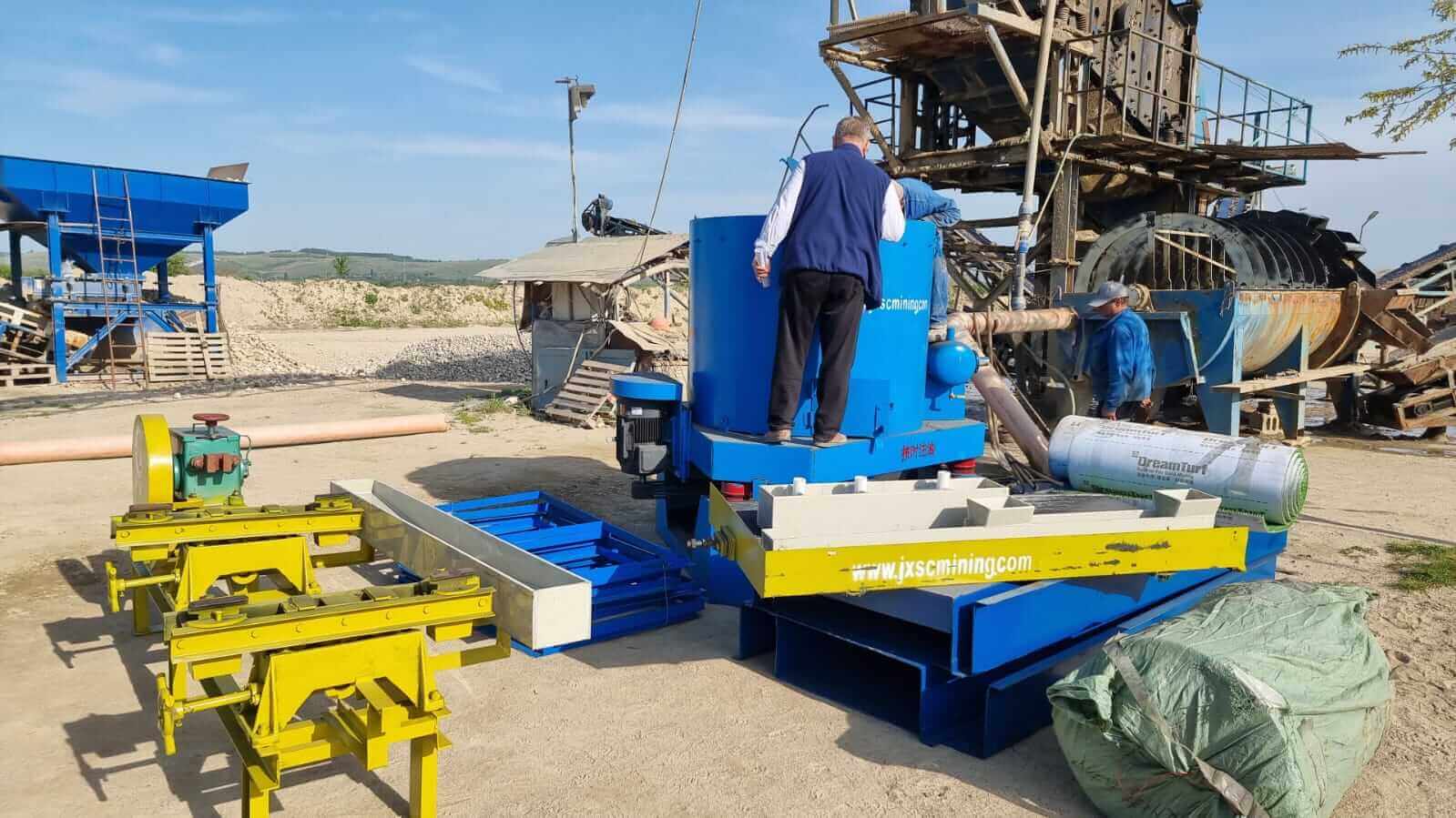20TPH Alluvial Gold Processing Plant In Romania3