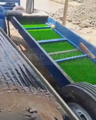 20TPH Mobile Gold Alluvial Wash Process Plant in Tanzania