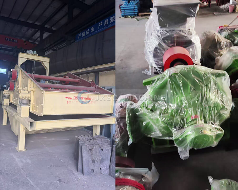 250TPH Clay Placer Gold Washing Plant