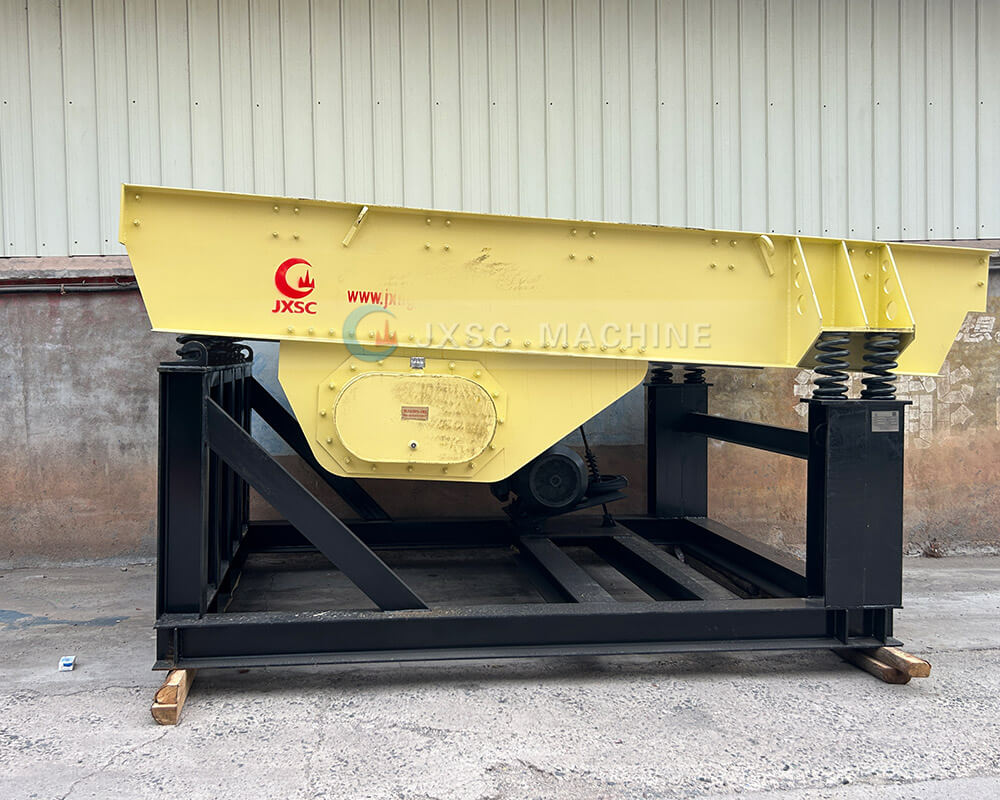 250TPH Clay Placer Gold Washing Plant-Vibrating Feeder