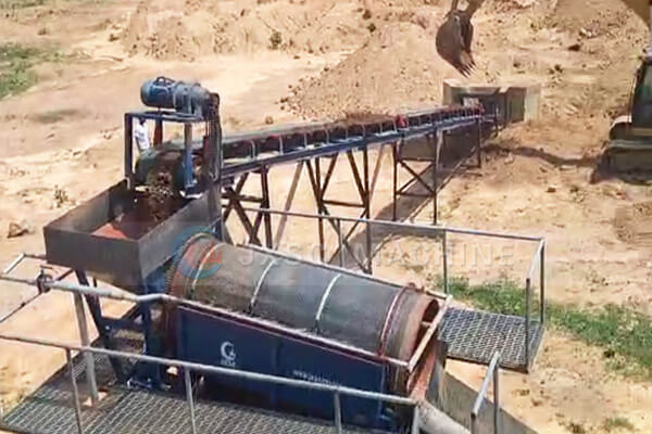 25TPH Placer Tin Ore Washing & Separation Plant