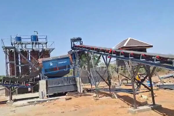 25TPH Placer Tin Ore Washing & Separation Plant