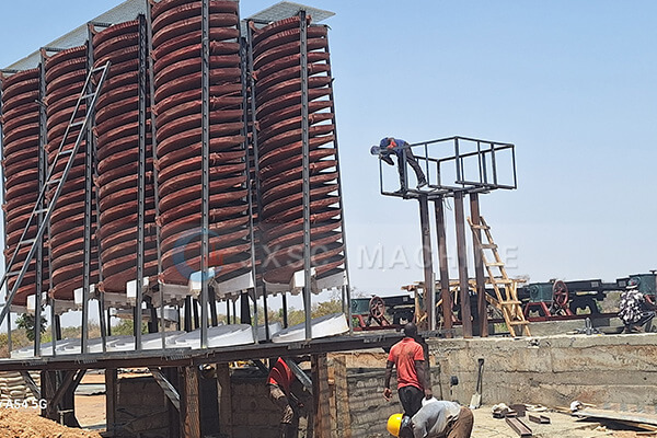 25TPH Placer Tin Ore Washing & Separation Plant