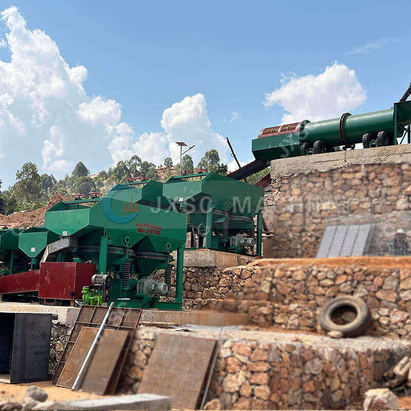 30TPH Alluvial Tin Ore Processing Plant In Uganda