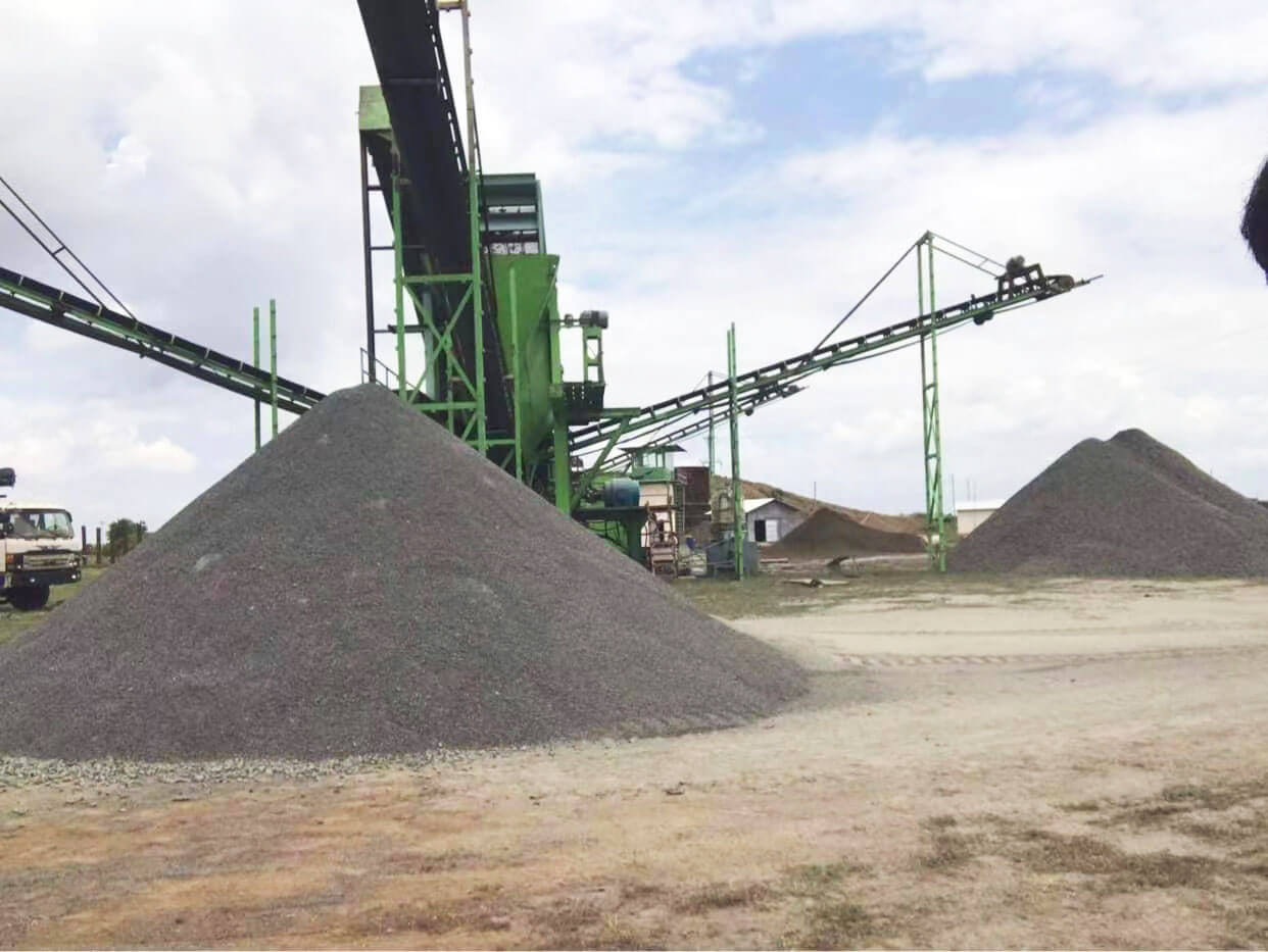 300TPH Complete Set Limestone Crushing Plant in Cambodia4