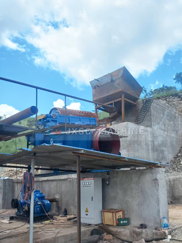 40TPH Placer Chromite Beneficiation Upgrading Site