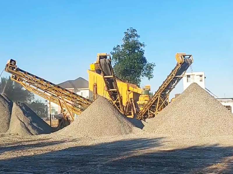 50-80tph River Stone Crushing Plant