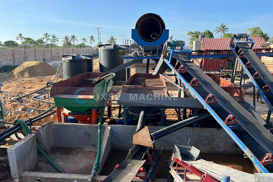 50TPH Alluvial & Rock Manganese Ore Beneficiation Plant