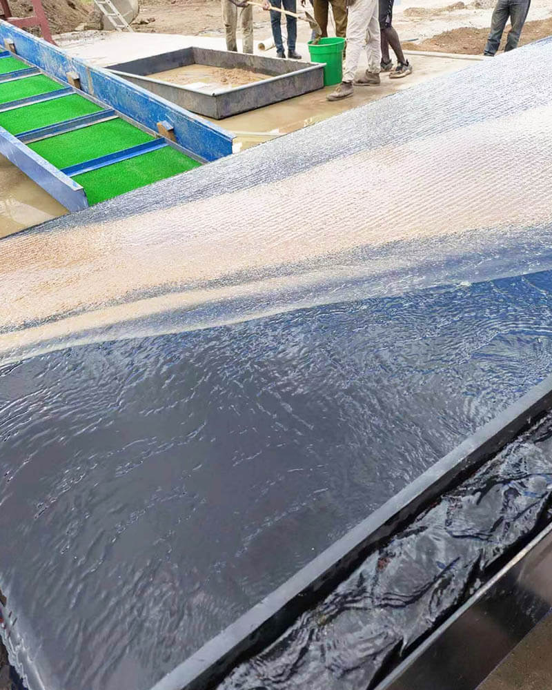 5TPH Alluvial gold Washing Plant In Mozambique