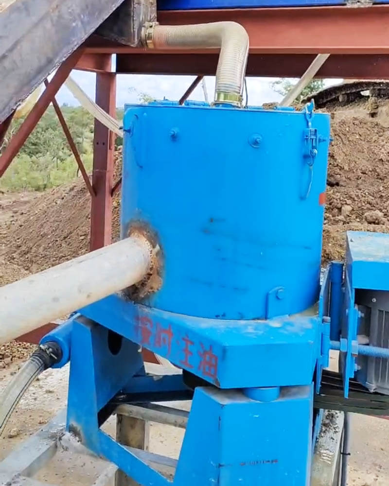 5TPH Alluvial gold Washing Plant In Mozambique