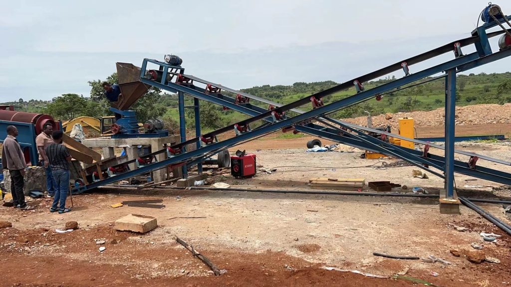 5TPH Rock Gold And Placer Gold Recovery Plant In Ethiopia