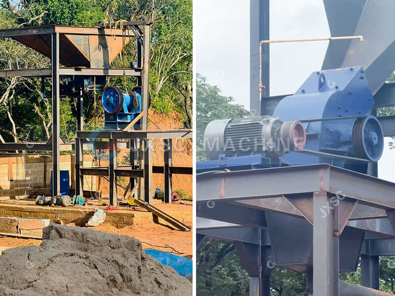 5TPH Rock Gold Gravity Separation Process
