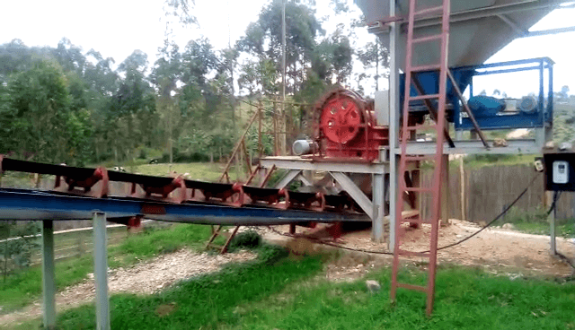 5TPH Rock Tin Processing Plant- Jaw crusher