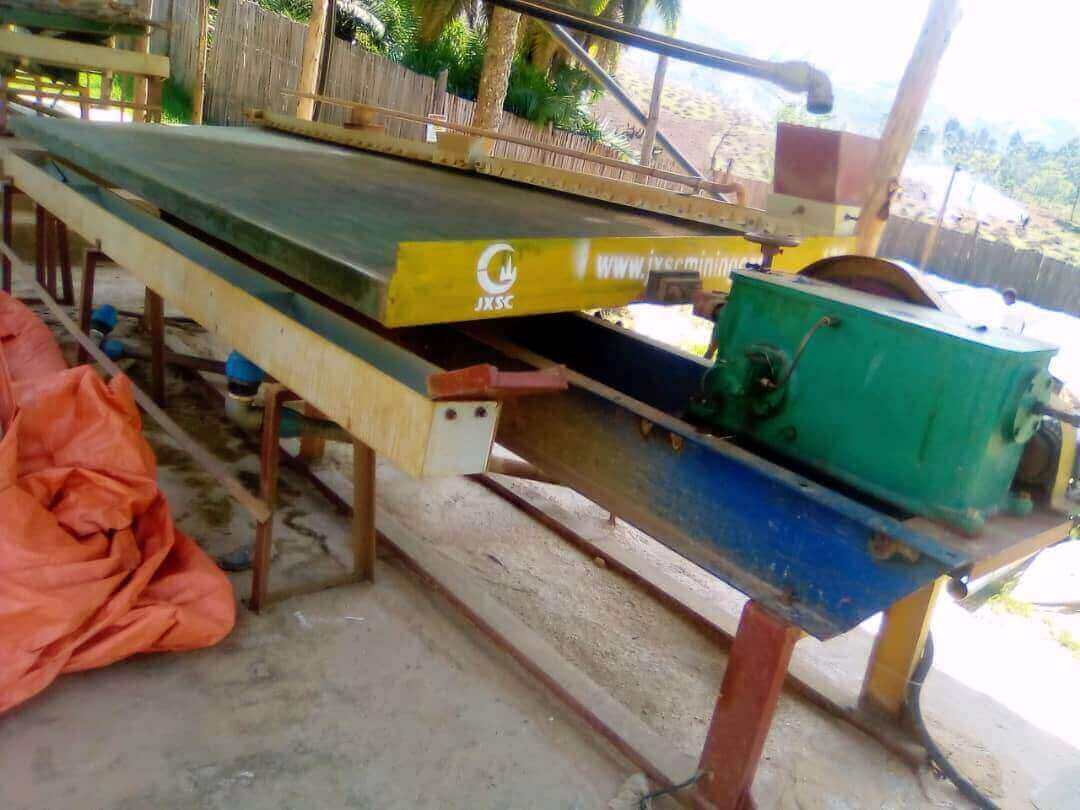 5TPH Rock Tin Processing Plant- shaking table