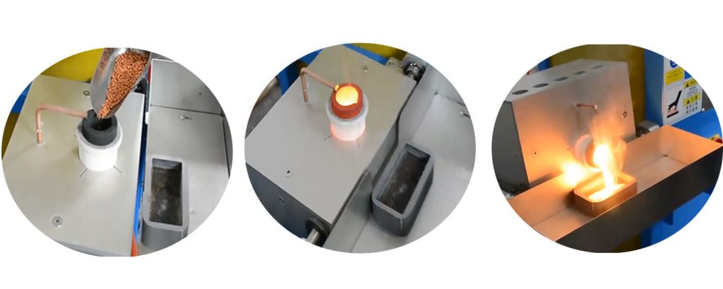 6-20 Kg Hand-Titling Gold Furnace