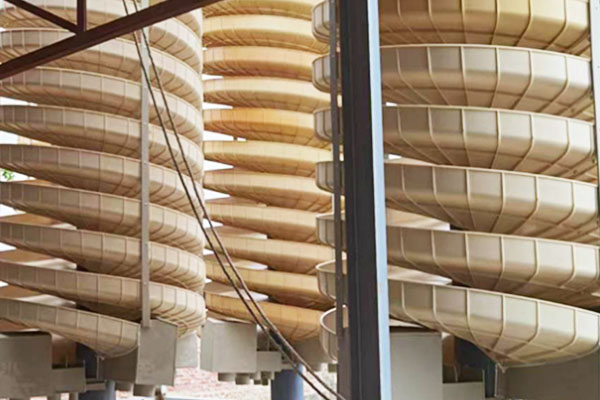 ABS Lightweight Spiral Chute