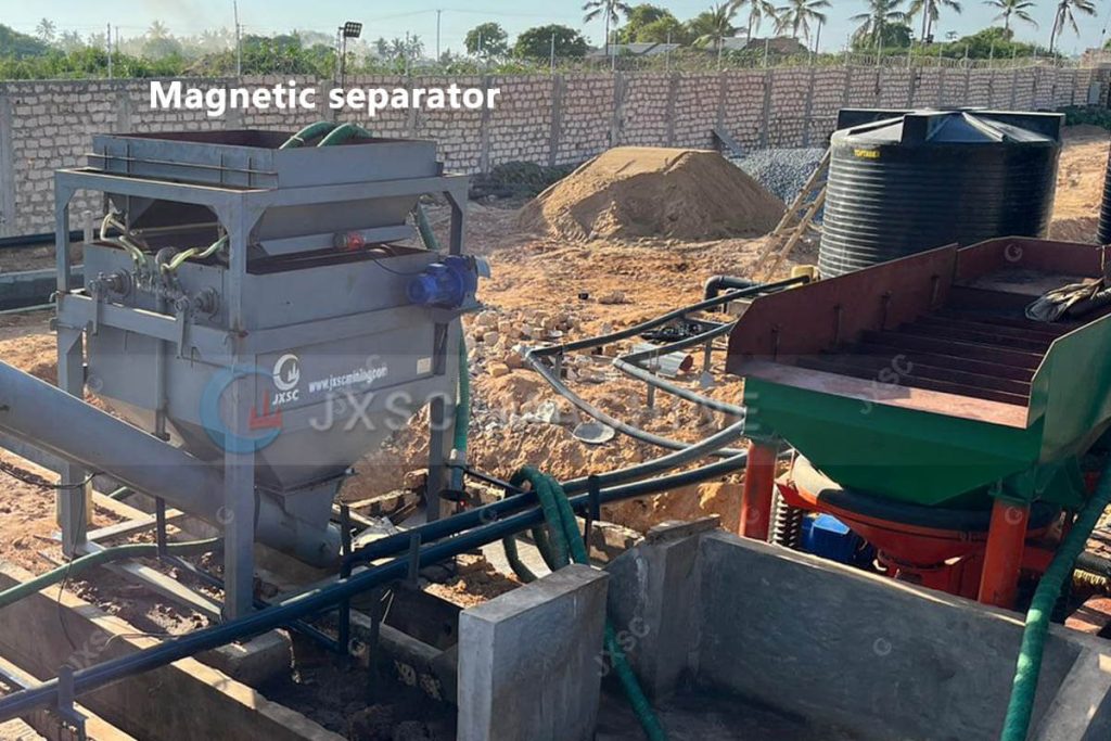 African Manganese Ore Dressing Technology - Magnetic Separator