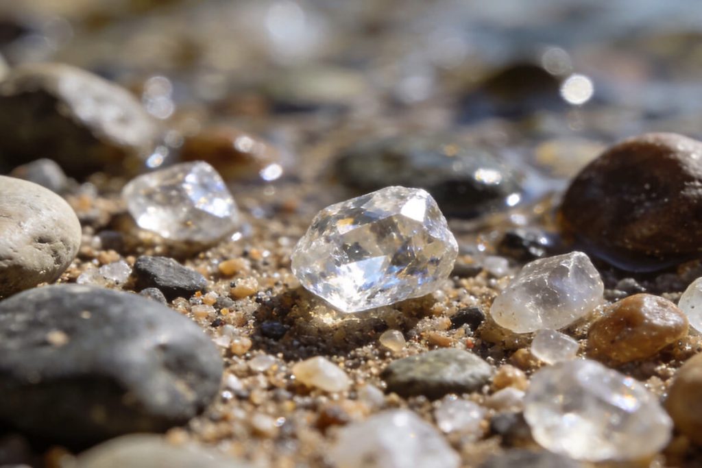 Alluvial Diamond Mining