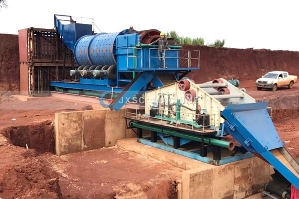 Angola 200tph diamond washing plant