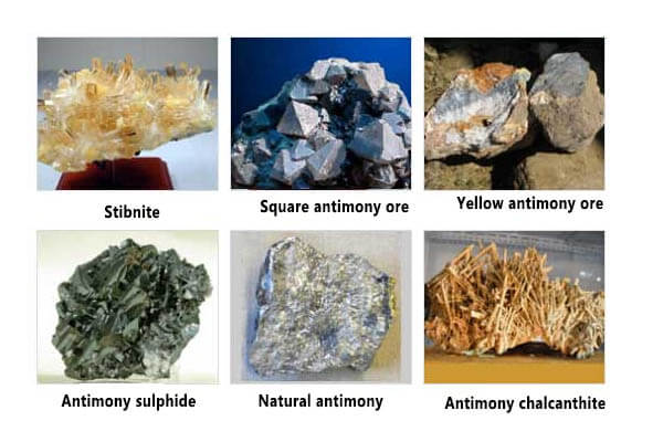 Antimony mineral processing