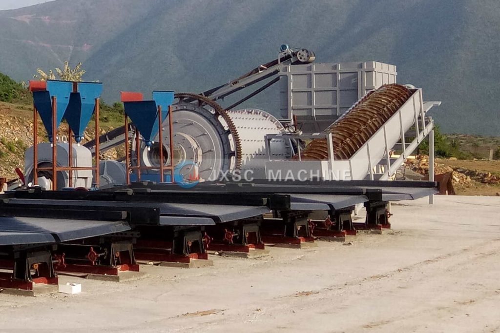 Ball Mill With Spiral Classifier Process