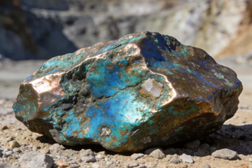 Copper sulfide ore