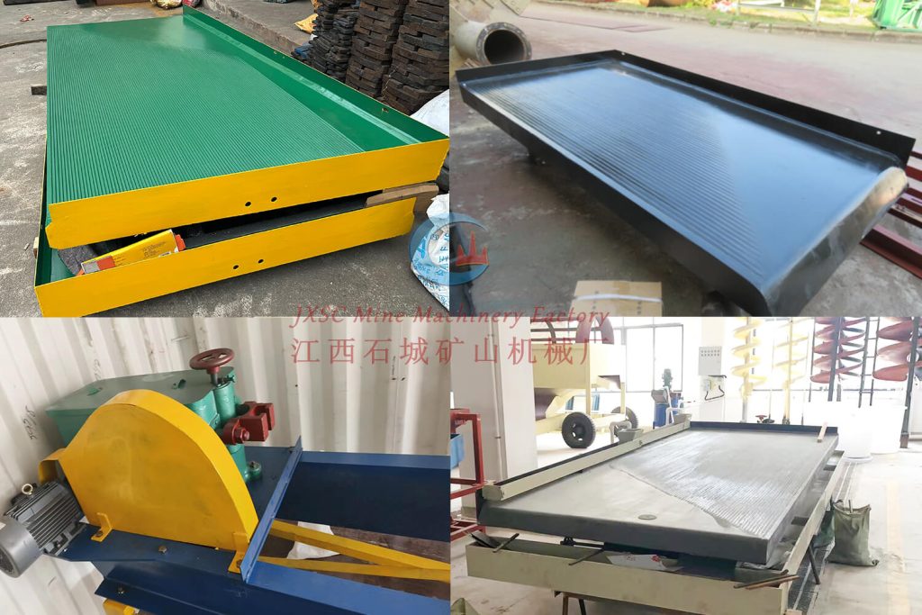 Core components of shaking table