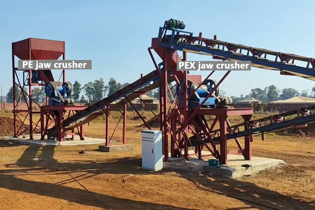 Difference Between PE and PEX Jaw Crushers