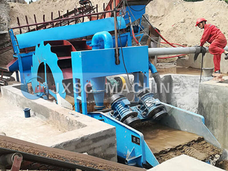 Fine sand recycling machine