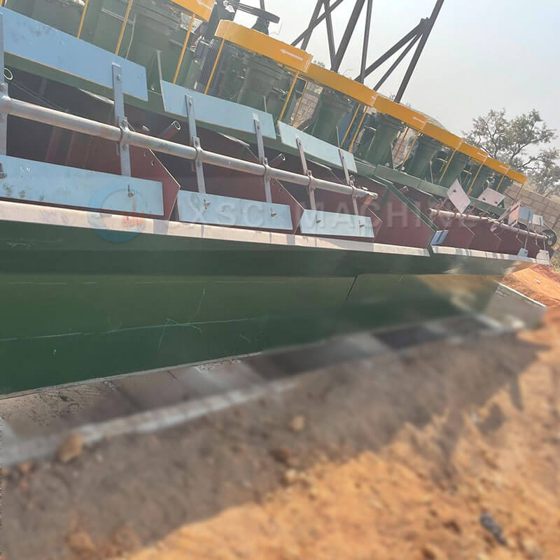 Flotation machine for lithium processing plant