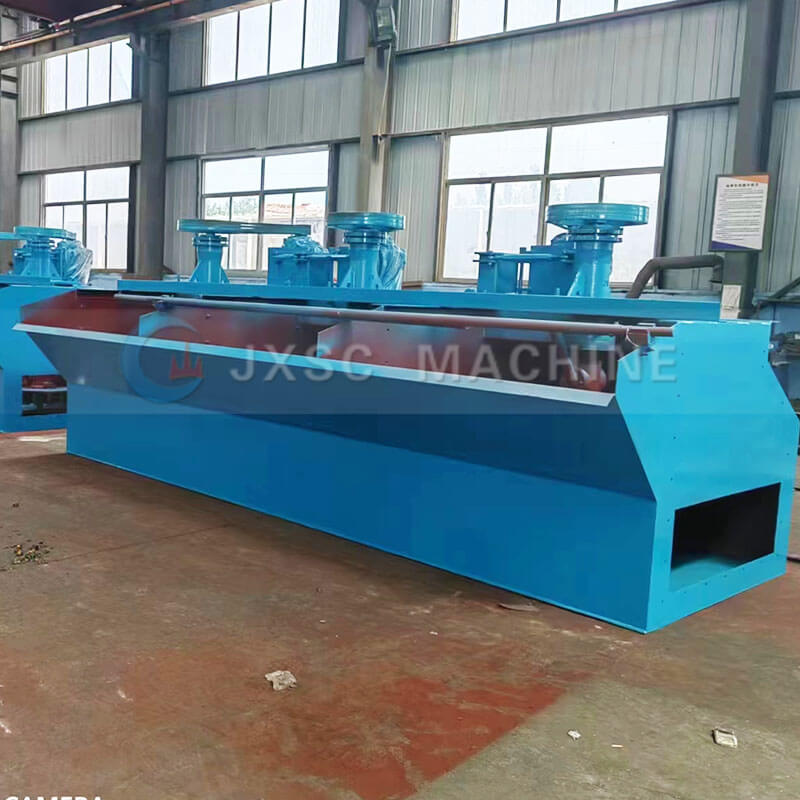 Flotation machine for mineral processing