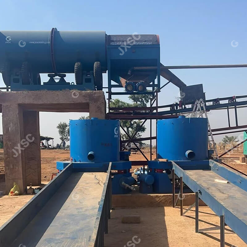 Gold centrifugal concentrator