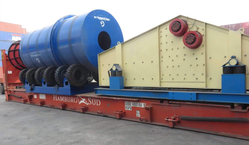 High-frequency vibrating screen