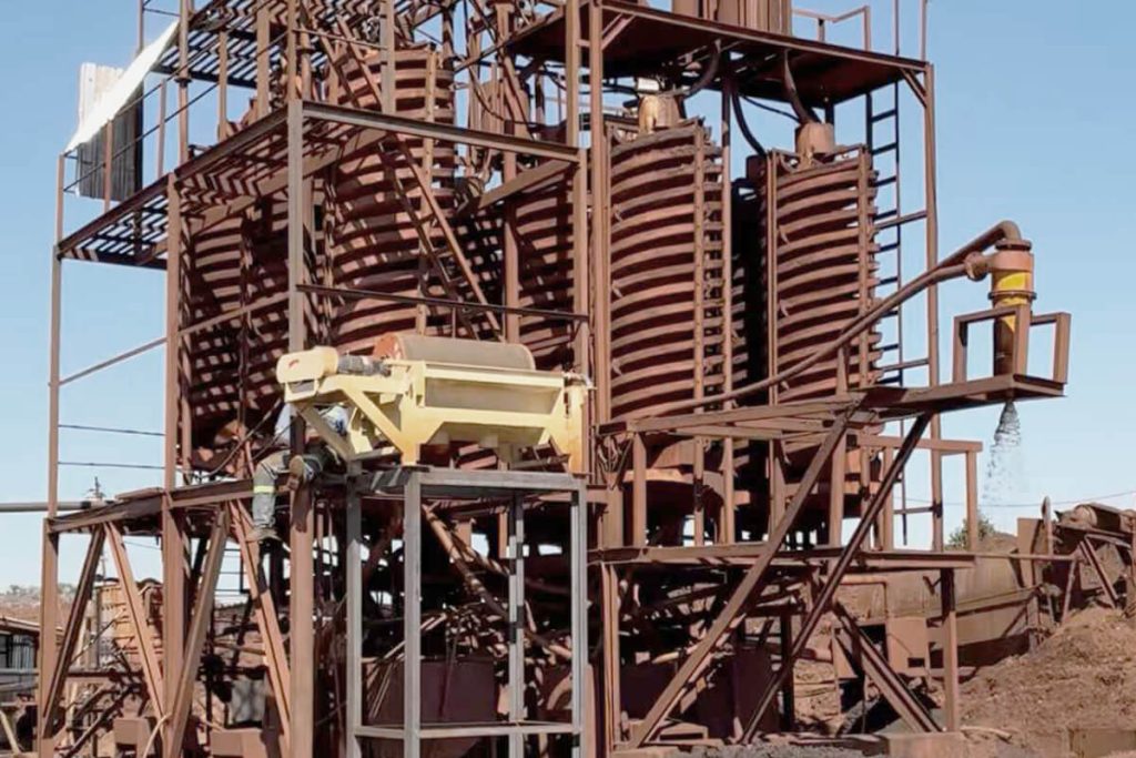 Ilmenite Recovery - Spiral Chutes