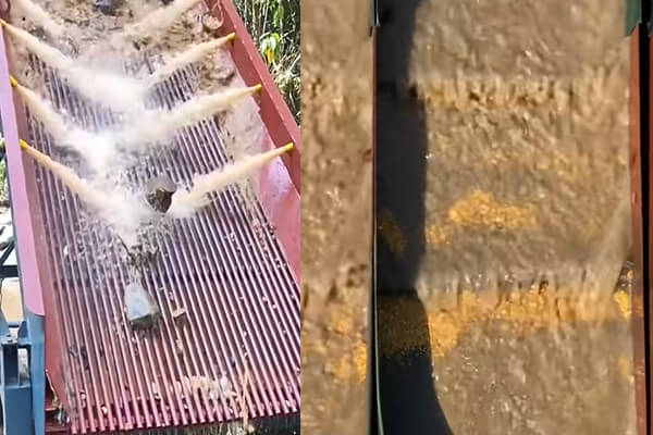 Inclined Gold Washing Screen