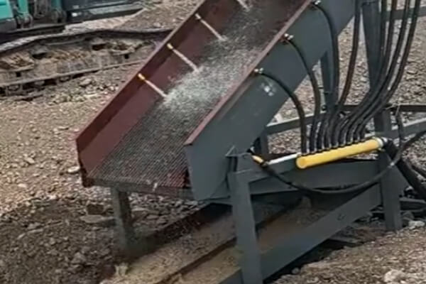 Inclined Gold Washing Screen