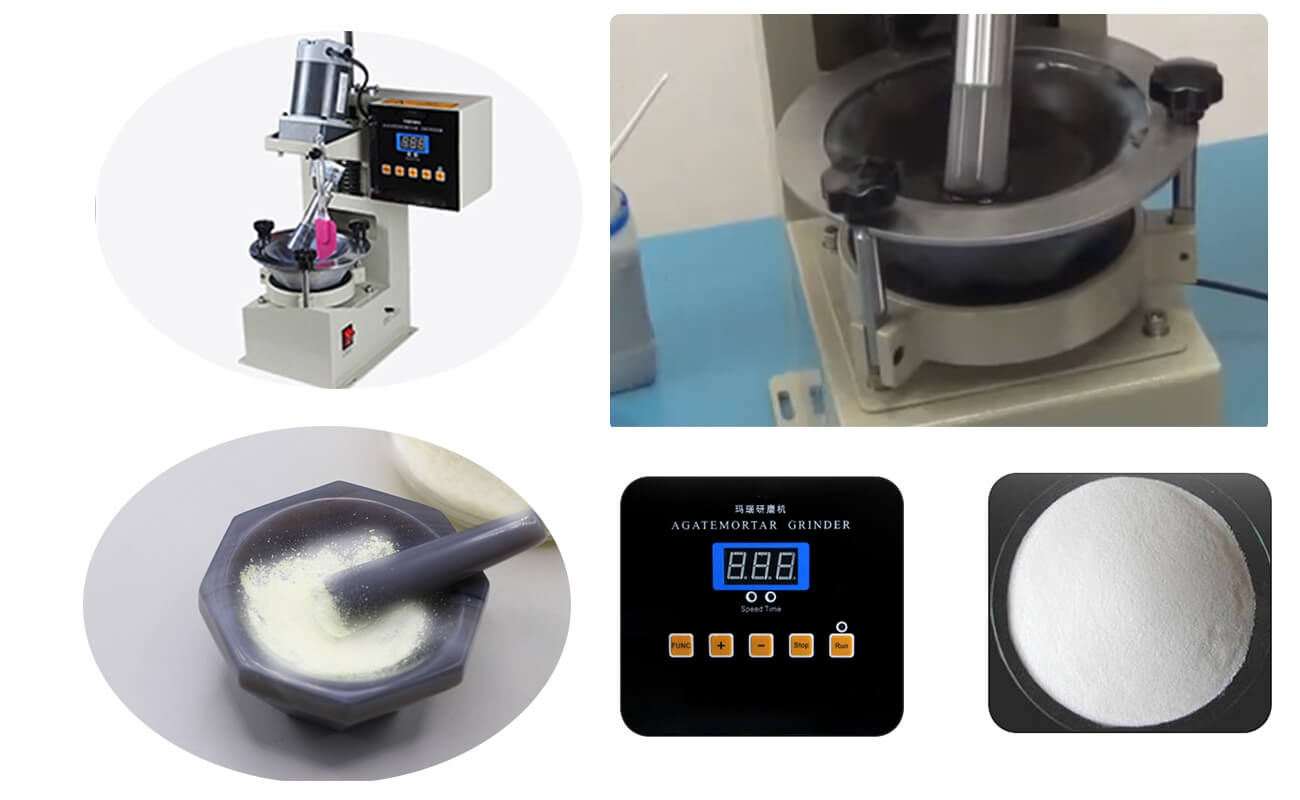 Lab Auto Grinder With Agate Mortar
