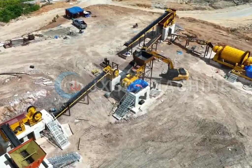 Large Rock Gold Beneficiation Plant
